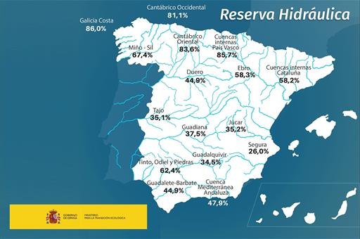 La reserva hidráulica española se encuentra al 43,6 por ciento de su capacidad - 1, Foto 1