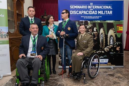 Margarita Robles inaugura el VI Seminario Internacional sobre Discapacidad Militar - 1, Foto 1