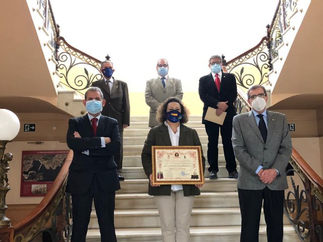 Yolanda Muñoz distinguida Hermana de Honor de la Agrupación del Santísimo y Real Cristo de la Misericordia - 1, Foto 1