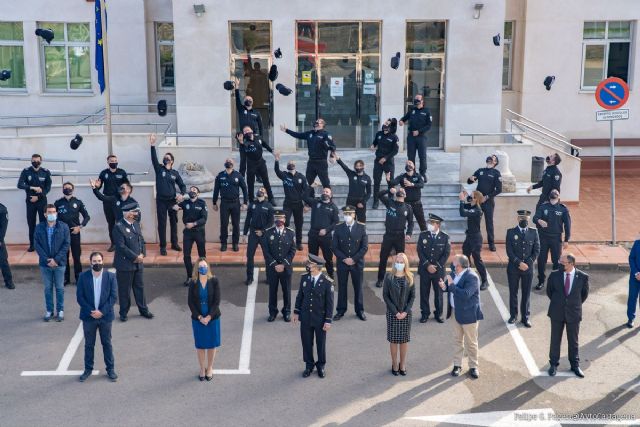 26 nuevos agentes de Policía Local de la Región se gradúan en la ESPAC de Cartagena - 1, Foto 1