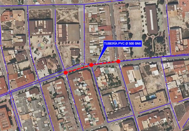 El colector de saneamiento de la avenida Reyes Católicos ampliará su capacidad de servicio - 1, Foto 1