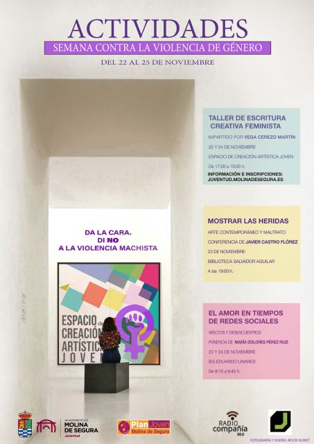 La Concejalía de Juventud de Molina de Segura se suma a las actividades de conmemoración del 25 de Noviembre, Día Internacional de la Eliminación de la Violencia Contra la Mujer - 2, Foto 2