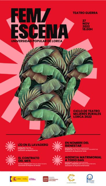 El Teatro Guerra acogerá la representación de las piezas teatrales preparadas por las asociaciones de mujeres de Coy, Tercia, Morata y Ramonete el 27 de noviembre - 1, Foto 1