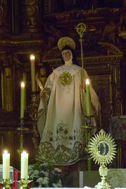Ya ha comenzado la Novena a Santa Gertrudis en el Monasterio de San Clemente de Sevilla - 5, Foto 5