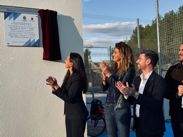 El campo de Fútbol 7 'Andrés Abenza' renueva sus instalaciones, tras una inversión de 117.000 euros - 1, Foto 1