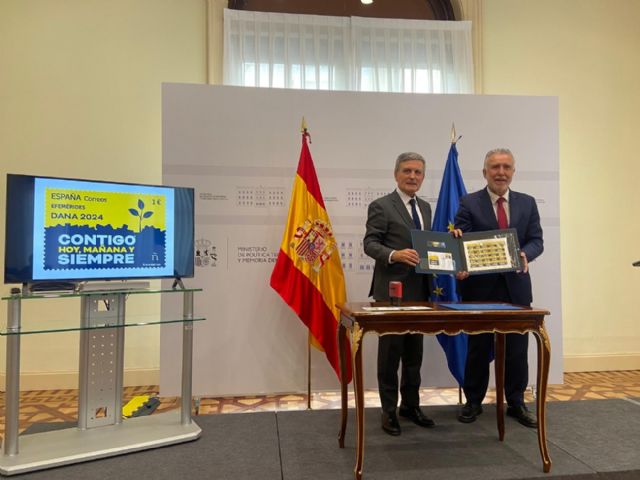 Correos presenta un sello dedicado a la DANA 2024 con el lema Contigo hoy, mañana y siempre - 2, Foto 2