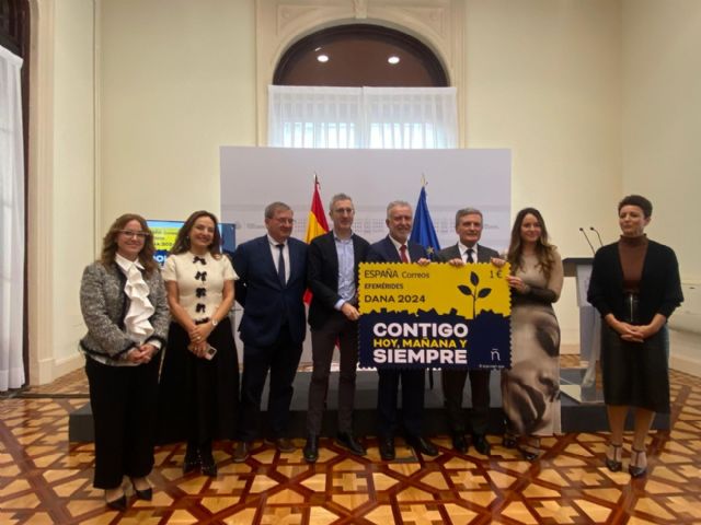 Correos presenta un sello dedicado a la DANA 2024 con el lema Contigo hoy, mañana y siempre - 3, Foto 3