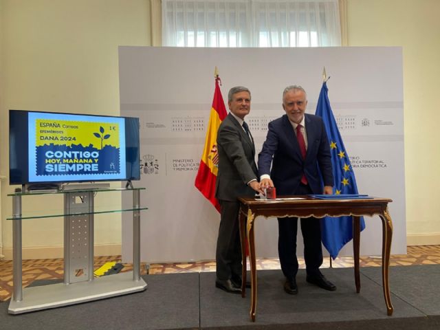 Correos presenta un sello dedicado a la DANA 2024 con el lema Contigo hoy, mañana y siempre - 4, Foto 4