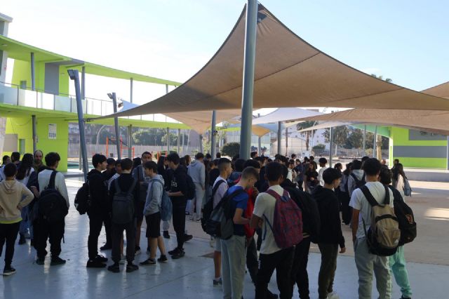 Alumnos de los institutos de San Pedro del Pinatar se suman a la campaña GRITA! - 1, Foto 1