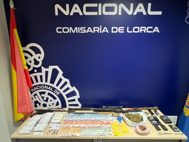 Lucas anuncia la detención de cuatro personas en una operación de Policía Nacional contra el tráfico de drogas en los Barrios de San Diego y San Cristóbal de Lorca - 1, Foto 1