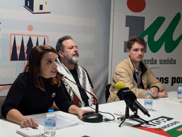 IU-Verdes y el PCE celebran actos públicos en Molina de Segura y Totana contra el genocidio de Palestina con Manu Pineda - 2, Foto 2