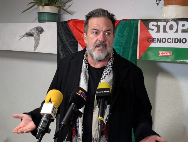 IU-Verdes y el PCE celebran actos públicos en Molina de Segura y Totana contra el genocidio de Palestina con Manu Pineda - 3, Foto 3