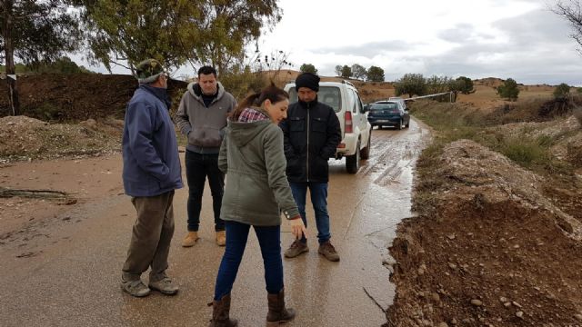 El PSOE mantiene su mano tendida al equipo de gobierno para trabajar contra las consecuencias del temporal de lluvias en Lorca - 2, Foto 2