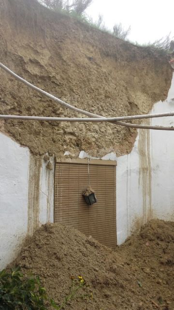 Varias casas-cueva de Lorquí afectadas por las lluvias - 5, Foto 5