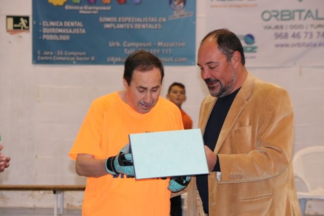 El fútbol sala aguileño rinde homenaje a Vicente Jordán Maier - 1, Foto 1