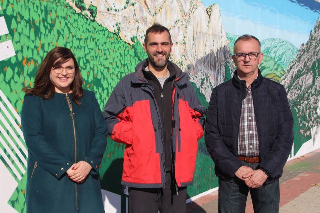 El Valle de Leiva, imagen del segundo mural de Murfy, Foto 2