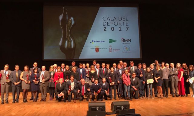 Caravaca recibe el reconocimiento especial de los Premios al Mérito Deportivo por su apoyo al deporte durante el Año Jubilar 2017 - 1, Foto 1