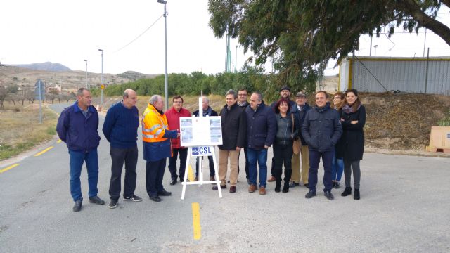 Fomento invierte más de 120.000 euros en mejorar la carretera que une la diputación de Perín con Cartagena - 1, Foto 1