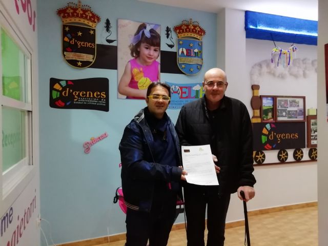 D´Genes firma un convenio de colaboración con la Asociación ELA Región de Murcia - 2, Foto 2