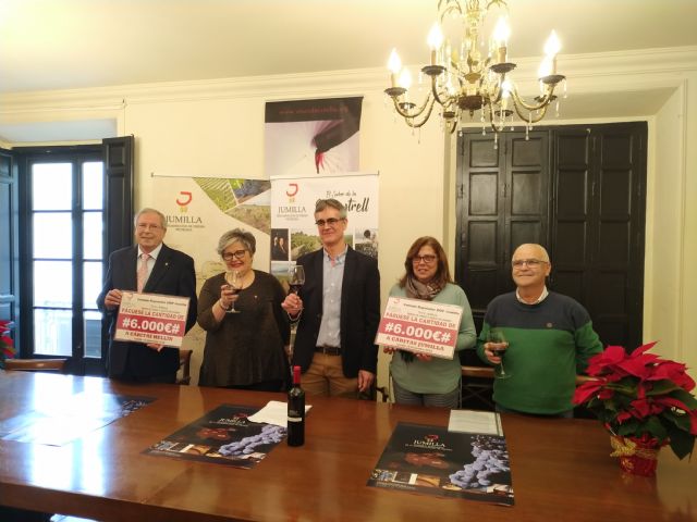DOP Jumilla entrega 12.000 euros a Cáritas Jumilla y Cáritas Hellín para financiar proyectos sociales - 1, Foto 1