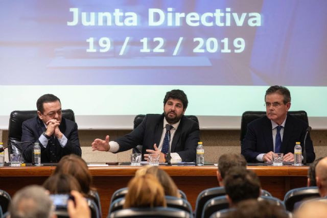 El presidente de la Comunidad clausura la Junta Directiva de Croem - 1, Foto 1