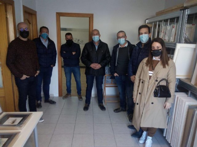 Visita al taller del artista muleño Nono García en la jornada de puertas abiertas - 1, Foto 1