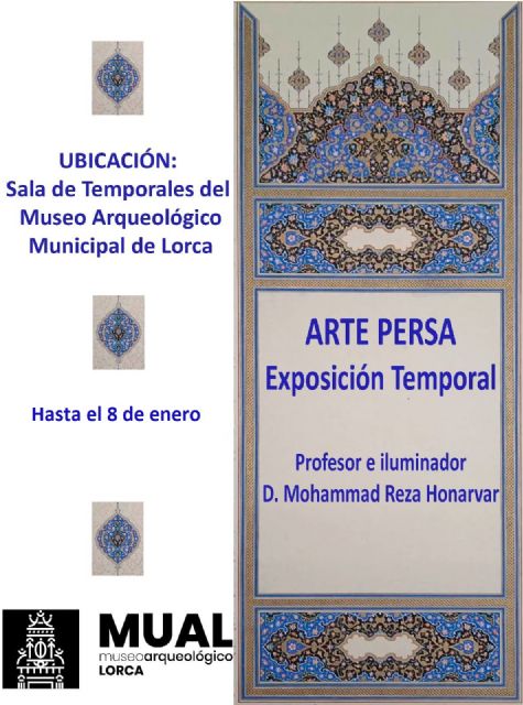 La sala temporal del Museo Arqueológico Municipal acogerá, hasta el 8 de enero, la exposición del ilustrador y profesor persa, Mohammad Reza Honarvar, 'Arte Persa' - 1, Foto 1