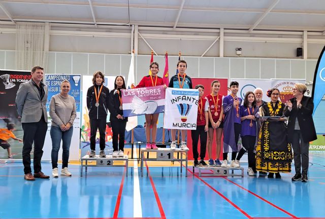 La Región de Murcia logra dos de los cinco oros del campeonato de España sub-13 de bádminton - 1, Foto 1