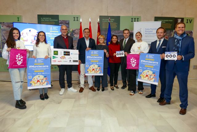 Murcia acogerá el 29 de enero la carrera solidaria de la Sala Familiar Ronald MCDonald - 1, Foto 1