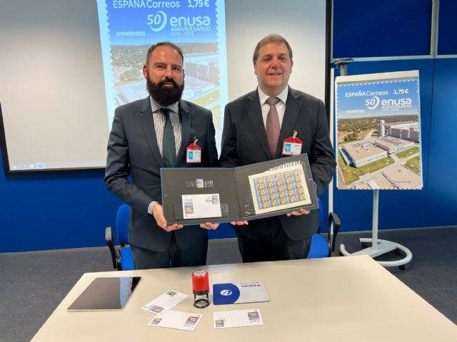 Correos emite un sello que conmemora el 50 aniversario de ENUSA - 2, Foto 2
