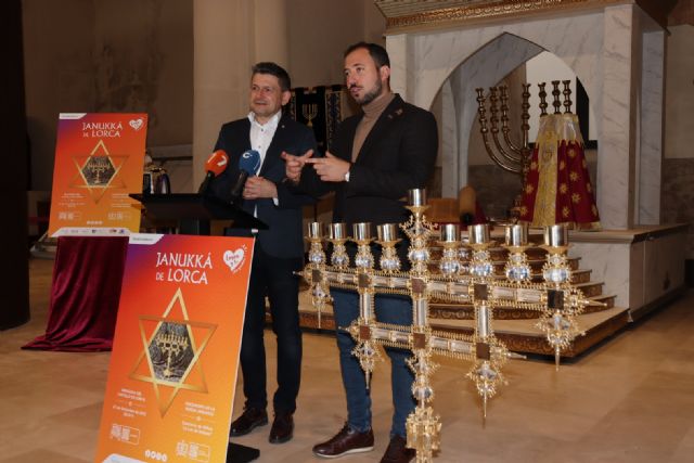 El 12° encendido de la Janukká se celebrará este jueves en la Sinagoga del castillo de Lorca - 3, Foto 3