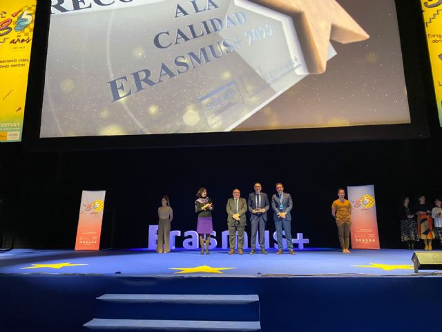 El SEPIE premia a la Universidad de Murcia por la calidad en la gestión y su compromiso con el programa Erasmus+ - 1, Foto 1