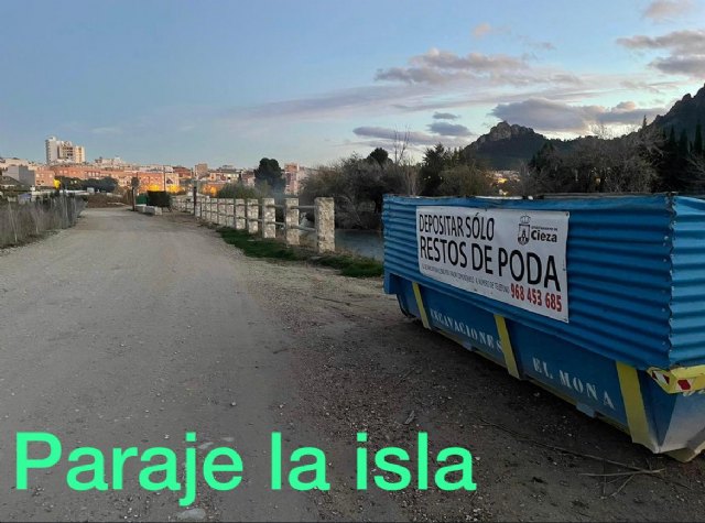 El Ayuntamiento vuelve a instalar contenedores especiales para restos de poda - 1, Foto 1