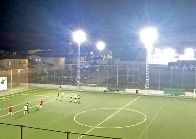 El campo municipal de fútbol 7 estrena una nueva iluminación más eficiente y sostenible - 1, Foto 1