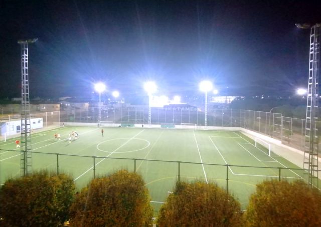 El campo municipal de fútbol 7 estrena una nueva iluminación más eficiente y sostenible - 2, Foto 2