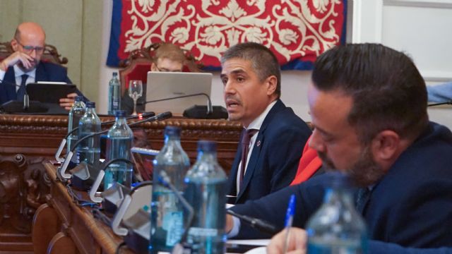 Giménez Gallo fuerza al Gobierno local a exigir a López Miras la sustitución de la fachada del Hospital Santa Lucía - 2, Foto 2