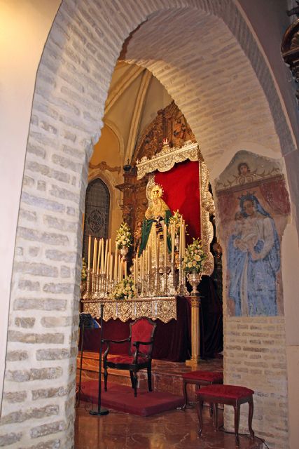 La Virgen de la Esperanza protagoniza los cultos de Adviento en la parroquia de Santa María de la Asunción de Alcalá del Río - 2, Foto 2