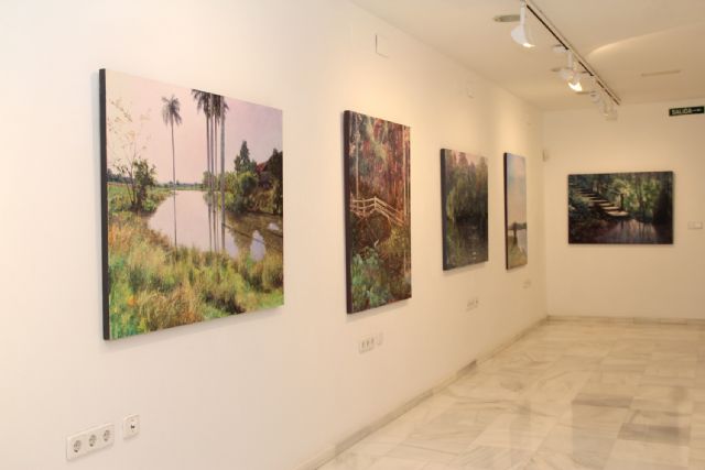 El artista Rafael Terrés expone su obra en Puerto Lumbreras - 2, Foto 2