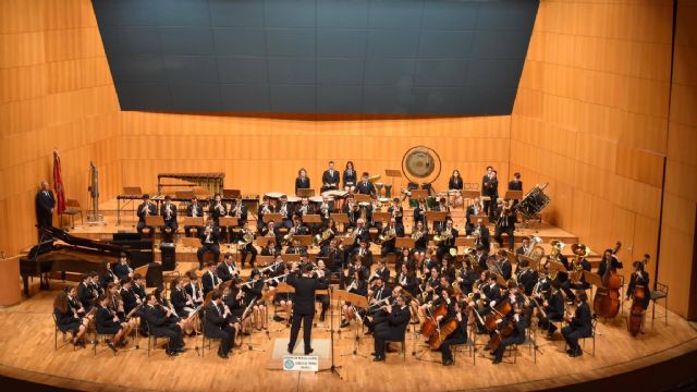 El Auditorio regional recibe a las bandas de música juveniles de Cehegín y Cabezo de Torres - 1, Foto 1