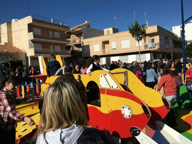 Los pilotos de la Patrulla Águila fueron los protagonistas en la inauguración del Parque que lleva su nombre en Santiago de la Ribera - 3, Foto 3