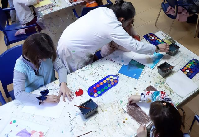 Arranca en Las Torres de Cotillas un taller infantil de pintura dentro del Plan de Desarrollo Gitano - 4, Foto 4