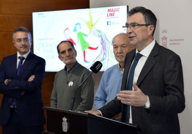 Jesús Abandonado moviliza a la sociedad murciana con la caminata solidaria Magic Line el próximo 26 de abril - 2, Foto 2