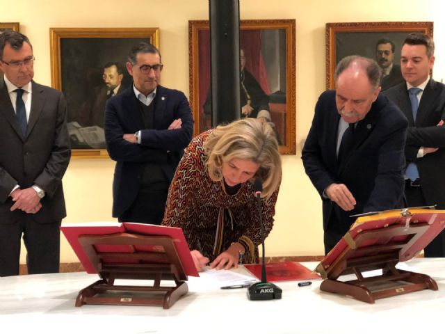 El Ayuntamiento continúa su trabajo con el Consejo Social de la Universidad de Murcia - 2, Foto 2