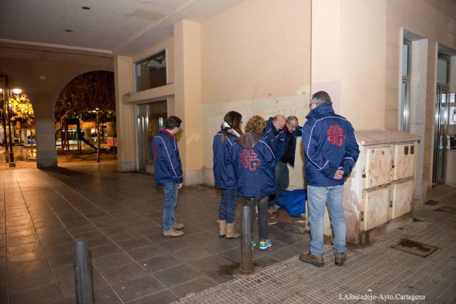 Atendidas siete personas en el dispositivo especial por la Ola de Frío en Cartagena - 1, Foto 1