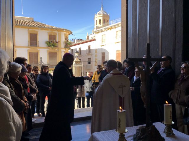 El obispo anima a los laicos de Santiago Apóstol de Lorca a “seguir trabajando por el Reino” - 1, Foto 1