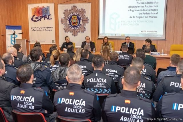 36 aspirantes a Policía Local de toda la región se forman en la ESPAC con sus instalaciones mejoradas - 1, Foto 1