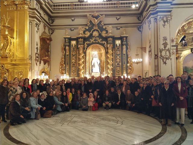 Visita Pastoral del obispo de Cartagena, Monseñor D. José Manuel Lorca Planes, al Paso Blanco - 4, Foto 4