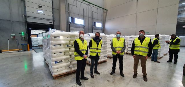 El alcalde de Molina de Segura visita la nueva sede central de la empresa Transportes El Mosca - 1, Foto 1