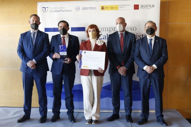 Murcia recibe en FITUR el primer premio nacional al Mejor Equipo Gestor SICTED - 1, Foto 1