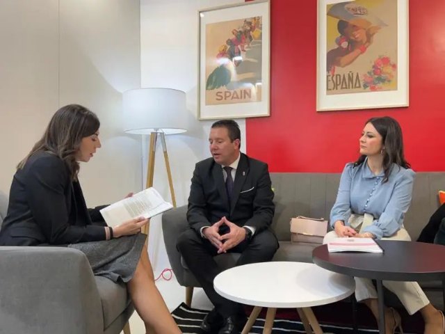 El alcalde de Mula presenta a la secretaria de Estado de Turismo el Plan de Sostenibilidad Turística del municipio - 1, Foto 1